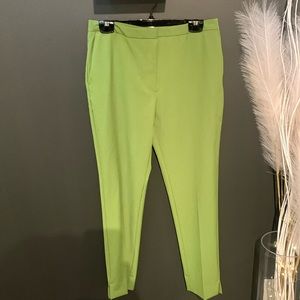 Mango lime green pants. Brand new